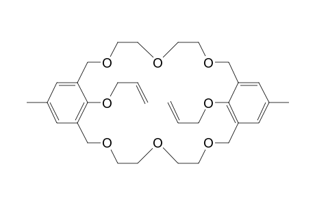 Di-1,3-xylyl-24-crown-6, 5,5'-dimethyl-2,2'-bis(2-propenyloxy)-