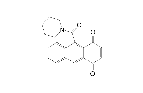 1,4-Dioxo-1,4-dihydroanthracene-9-[(carbonyl)piperidide]