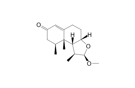 ARMATIN-E;12-BETA-METHOXYLEMNAL-1-(10)-EN-2-ONE