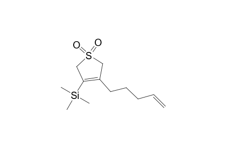 (1,1-diketo-4-pent-4-enyl-2,5-dihydrothiophen-3-yl)-trimethyl-silane