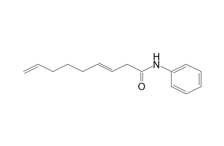 3,8-NONADIENOIC ACID AMIDE, N-PHENYL-, cis or trans