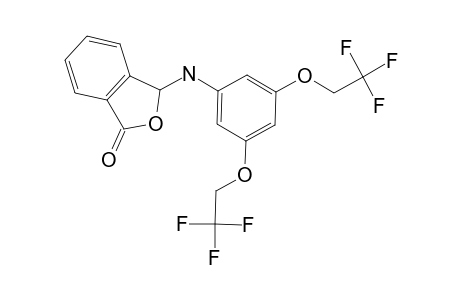 3-[3,5-bis(2,2,2-trifluoroethoxy)anilino]-3H-2-benzofuran-1-one