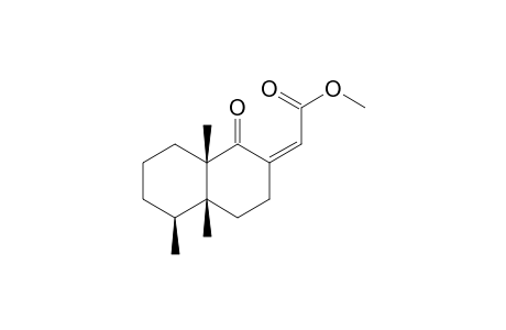 (4S,5R,10S)-(-)-methyl aignopsanoate A