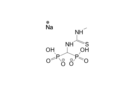 3-(METHYLTHIOUREIDO)METHYLENE-BIS-PHOSPHONIC ACID, DISODIUM SALT(TAUTOMER 1)