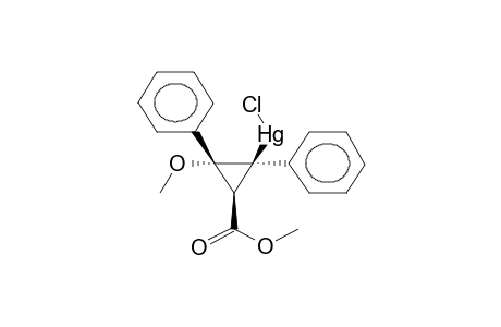 TRANS,CIS-2-METHOXY-3-CHLOROMERCURO-TRANS,CIS-2,3-DIPHENYLCYCLOPROPANCARBOXYLIC ACID, METHYL ESTER