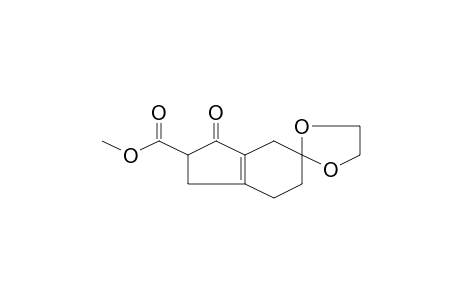 3'-ketospiro[1,3-dioxolane-2,5'-2,4,6,7-tetrahydro-1H-indene]-2'-carboxylic acid methyl ester