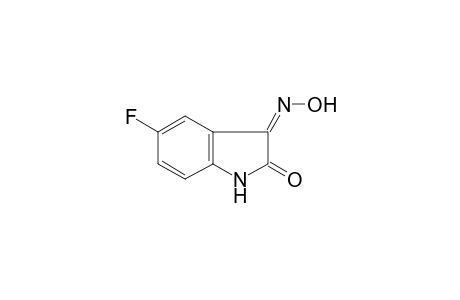 1H-Indole-2,3-dione, 5-fluoro-, 3-oxime