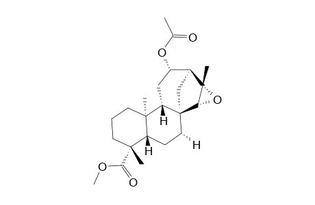 Methyl ent-12.beta.-acetoxy-15.beta.,16.beta.-epoxykauran-19-oate