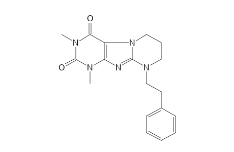 1,3-dimethyl-9-phenethyl-6,7,8,9-tetrahydropyrimido[2,1-f]purine-2,4(1H,3H)-dione