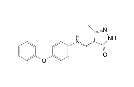 3-methyl-4-[(p-phenoxyanilino)methylene]-2-pyrazolin-5-one