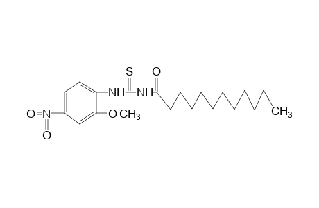 1-lauroyl-3-(2-methoxy-4-nitrophenyl)-2-thiourea