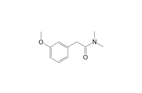 2-(3-Methoxyphenyl)-N,N-dimethylacetamide