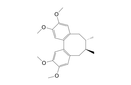 (2S)-(8.beta.,8'.alpha.)-4,5,4',5'-tetramethoxy-2,2'-cyclolignane
