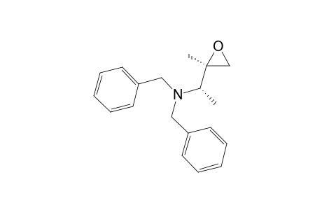 (1S)-1-[(2R)-2-methyl-2-oxiranyl]-N,N-bis(phenylmethyl)ethanamine