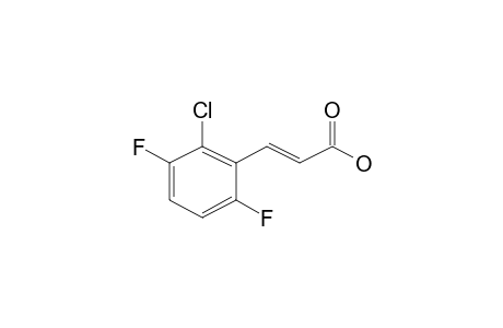 2-Chloro-3,6-difluorocinnamic acid