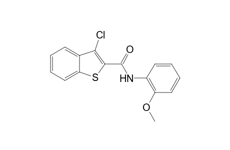 3-Chloro-N-(2-methoxyphenyl)-2-thianaphthenecarboxamide