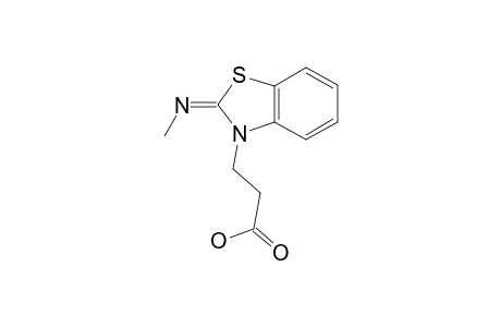 2-(N-methyl-N-(2-carboxyethyl)amino)benzothiazoline