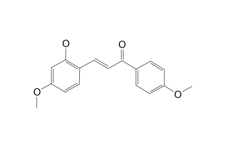 (E)-3-(2-hydroxy-4-methoxy-phenyl)-1-(4-methoxyphenyl)prop-2-en-1-one