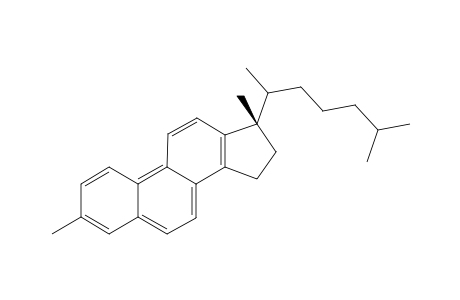 3,17-Dimethyl-18,19-dinor-17.alpha.-cholesta-1,3,5,7,9,11,13-heptaene