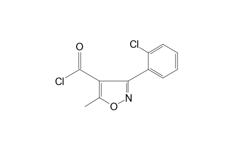 3-(2-Chlorophenyl)-5-methylisoxazole-4-carbonyl chloride