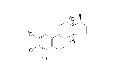 3-Methoxy-2,4,13,14-tetradeuterio-17.beta.-methyl-18-nor-estra-1,3,5(10),8-tetraene