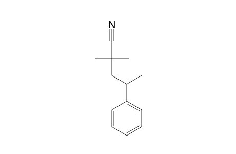 Valeronitrile, 2,2-dimethyl-4-phenyl-