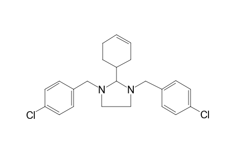 1,3-bis(4-chlorobenzyl)-2-cyclohex-3-en-1-yl-imidazolidine