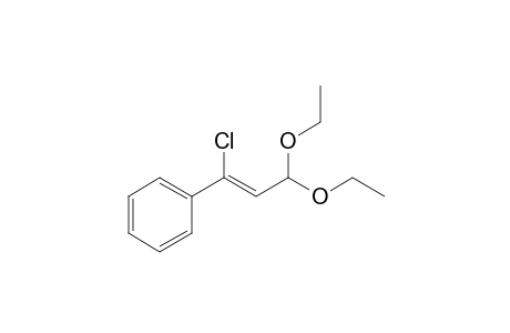 (Z)-1-Chloro-3,3-diethoxy-1-phenyl-1-propene