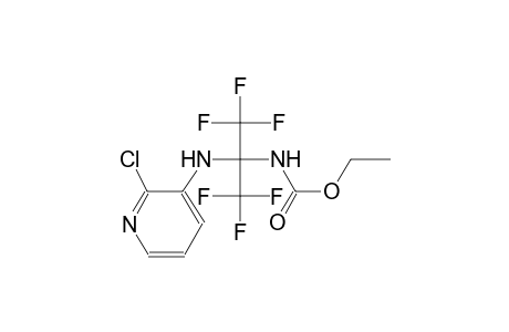 carbamic acid, [1-[(2-chloro-3-pyridinyl)amino]-2,2,2-trifluoro-1-(trifluoromethyl)ethyl]-, ethyl ester