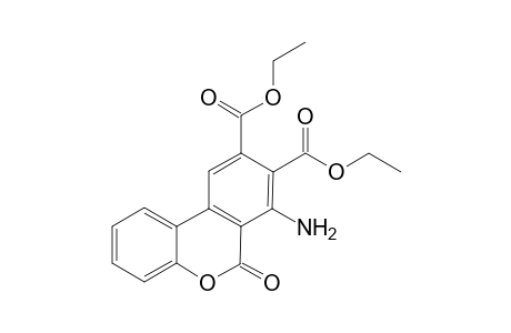 7-Amino-6-keto-benzo[c]chromene-8,9-dicarboxylic acid diethyl ester
