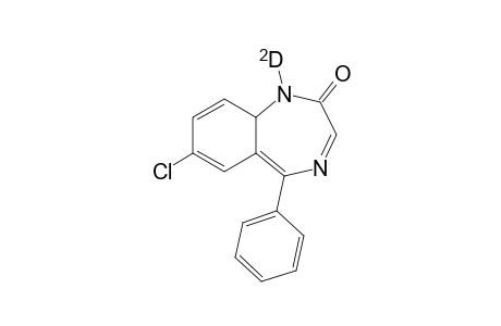 7-Chloro-5-phenyl-1-D-1,4-benzodiazepin-2-one