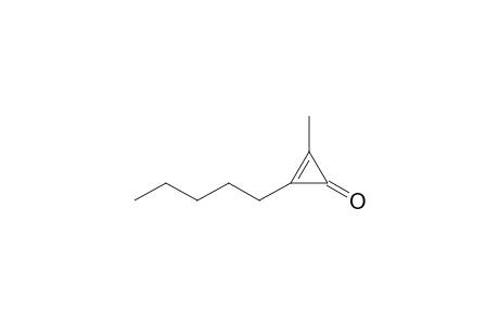 2-Methyl-3-pentyl-2-cyclopropen-1-one