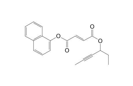 Fumaric acid, naphth-1-yl hex-4-yn-3-yl ester