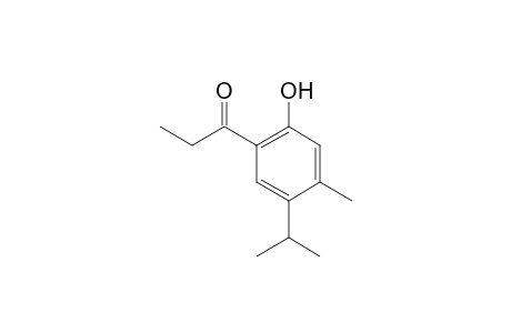 2'-hydroxy-5'-isopropyl-4'-methylpropiophenone
