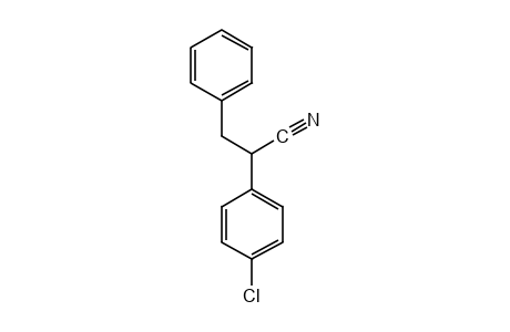 2-(p-chlorophenyl)-3-phenylpropionitrile