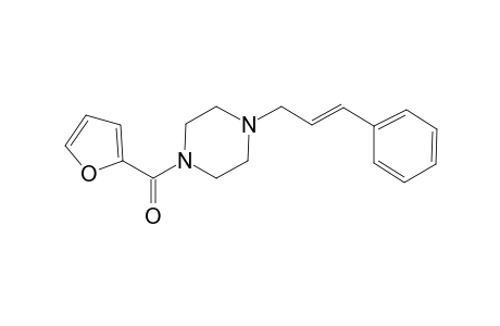 (Furan-2-yl)[4-(3-phenylallyl)piperazin-1-yl]methanone