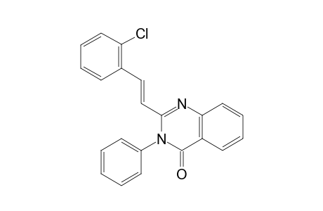 3-Phenyl-2-(2-chlorostyryl)-4-quinazolone