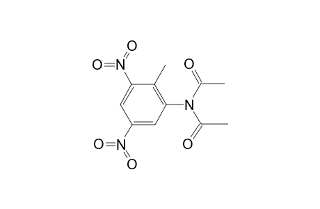 N-Acetyl-N-(2-methyl-3,5-dinitrophenyl)acetamide