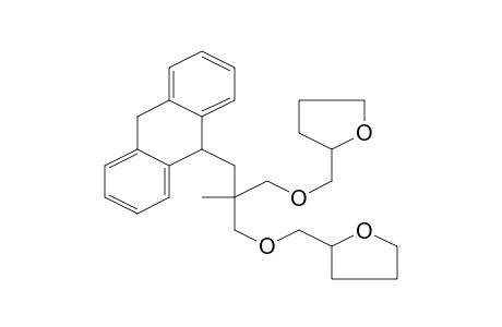 2-((3-(9,10-Dihydro-9-anthracenyl)-2-methyl-2-[(tetrahydro-2-furanylmethoxy)methyl]propoxy)methyl)tetrahydrofuran