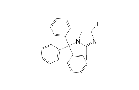 Imidazole, 2,4-diiodo-1-triphenylmethyl-