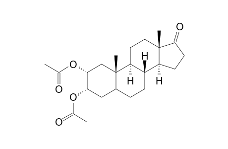 Androstan-17-one, 2,3-bis(acetyloxy)-, (2.alpha.,3.alpha.)-