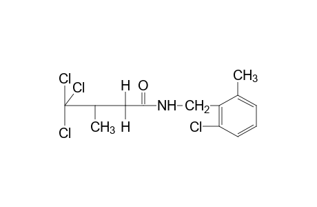 N-(2-chloro-6-methylbenzyl)-3-methyl-4,4,4-trichlorobutyramide