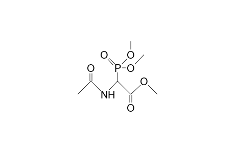 Acetamido-dimethylphosphonio-acetic acid, methyl ester