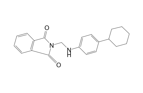 N-[(p-cyclohexylanilino)methyl]phthalimide