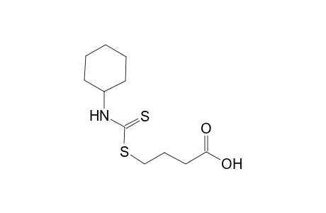 4-[(N-Cyclohexylthiocarbamoyl)thio]butyric acid
