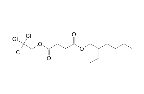 Succinic acid, 2-ethylhexyl 2,2,2-trichloroethyl ester