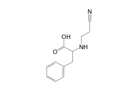 N-(2-cyanoethyl)-3-phenyl-D,L-alanine