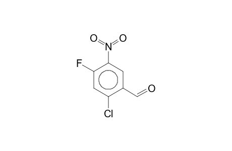 Benzaldehyde, 2-chloro-4-fluoro-5-nitro-