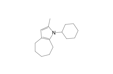 1-Cyclohexyl-2-methyl-1,4,5,6,7,8-hexahydro-1-azaazulene