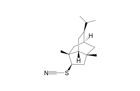 (-)-(1S,3R,4R,6R,7R,9S)-4-Thiocyanatoneopupukeanane